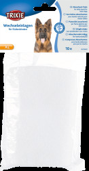 Absorpční vložky Trixie do břišního pásu pro psa XL 10 ks