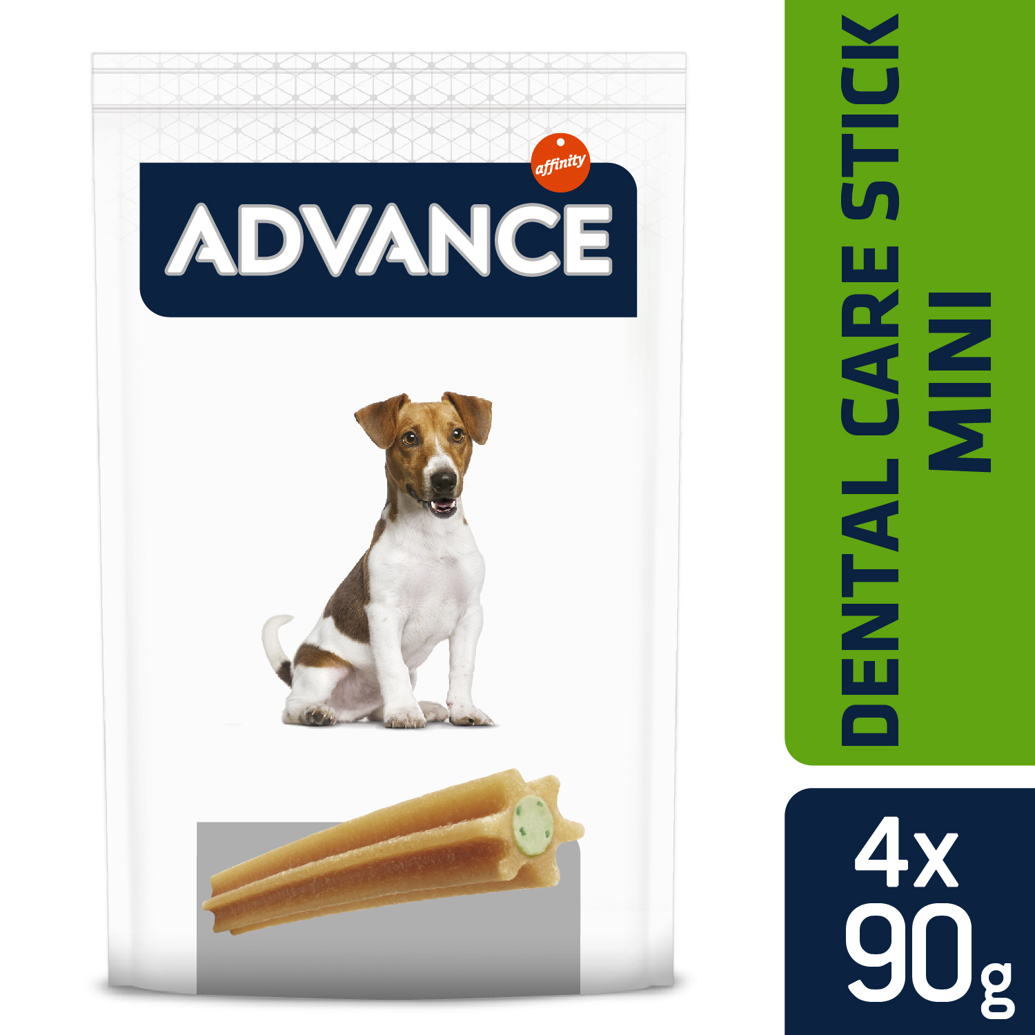 Advance balení Mini tyčinky pro dentální péči 360 g (4 ks / 90 g)