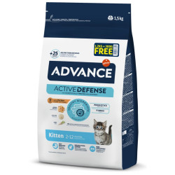 ADVANCE CAT Kitten kuře a rýže 1,5kg