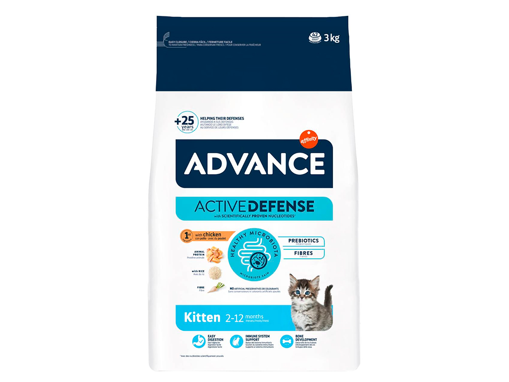 ADVANCE Kitten kuře 3 kg