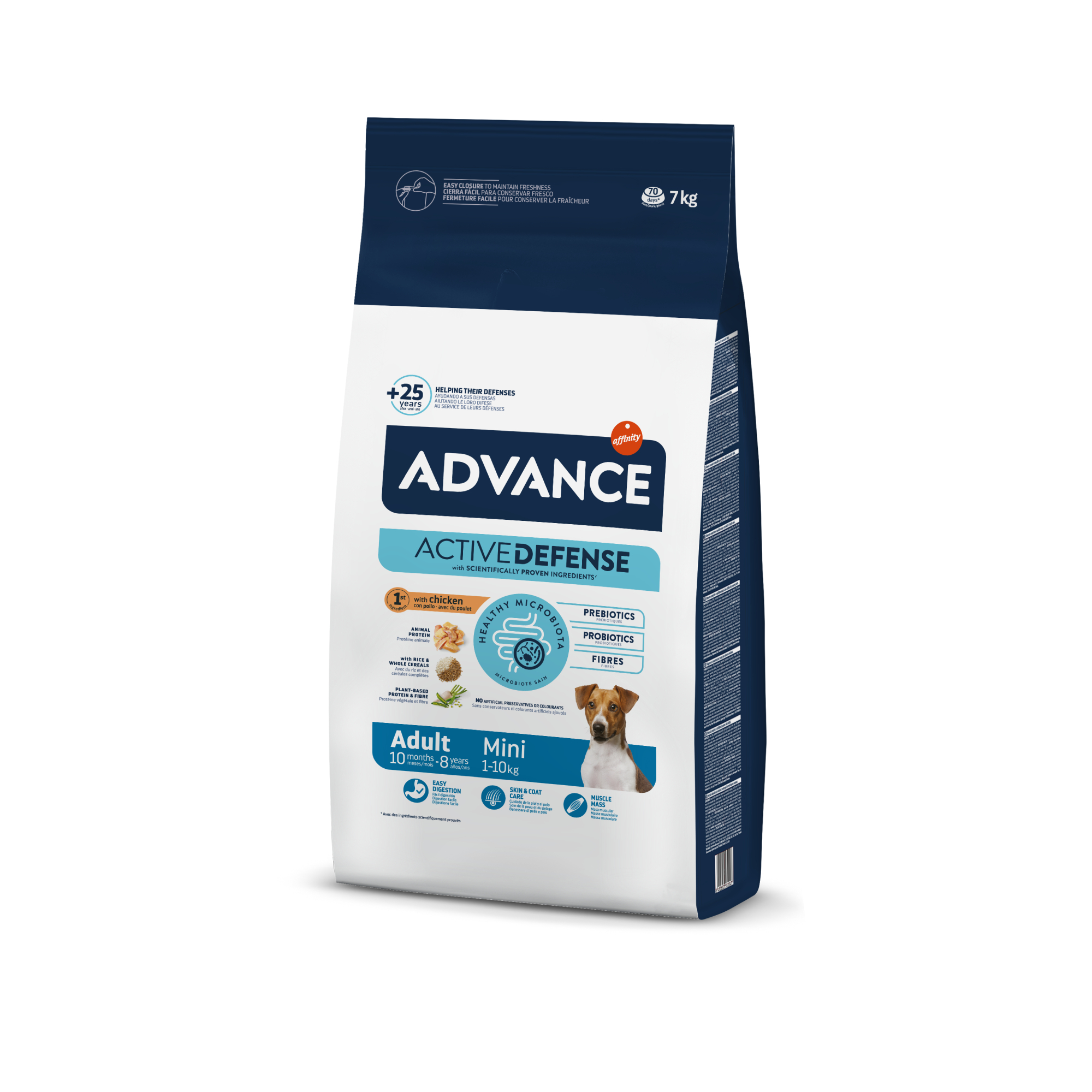 Advance Mini Adult kuře a rýže 7 kg