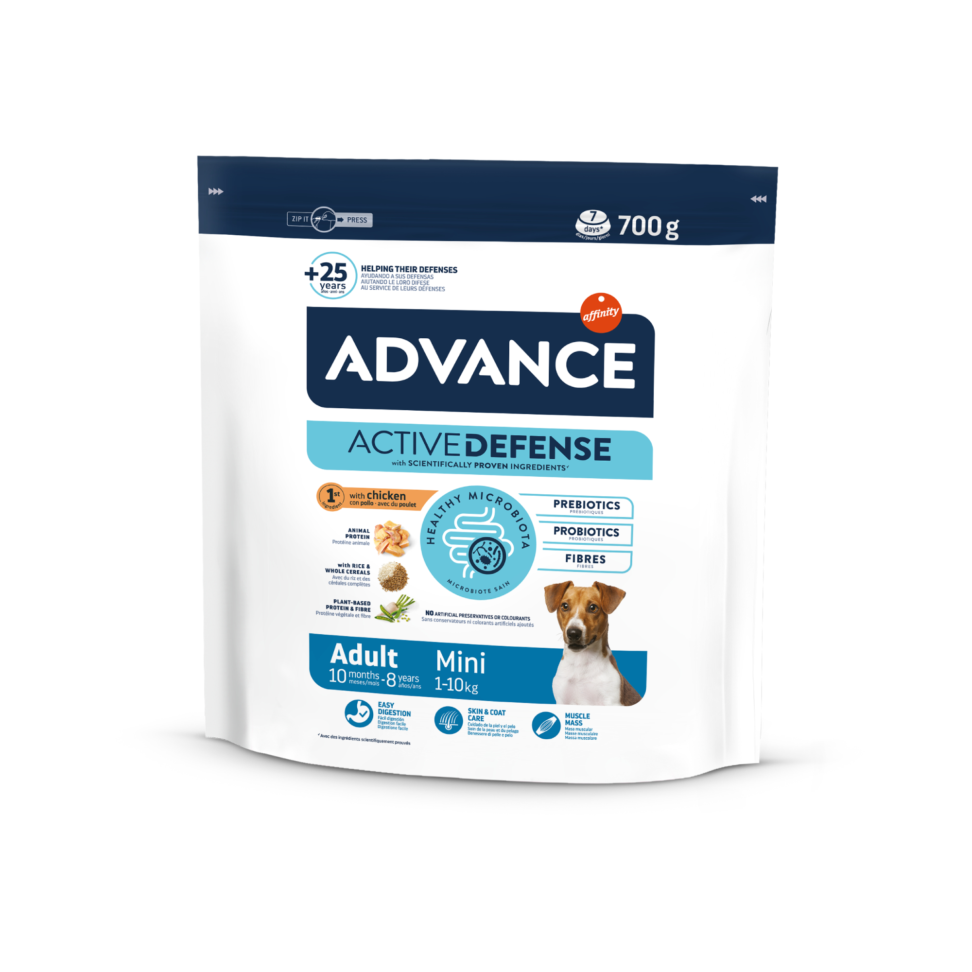 Advance Mini Adult kuře a rýže 700 g