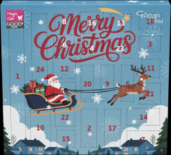 Adventní kalendář pro kočky Magic Cat Winter Tale s hračkami