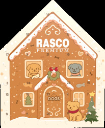 Adventní kalendář pro psy Rasco Premium