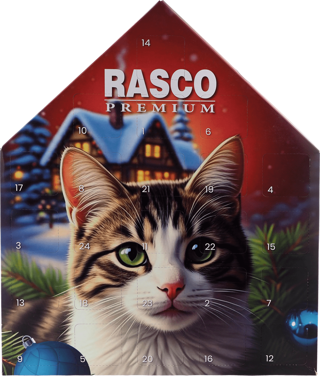 Adventní kalendář Rasco Premium pro kočky
