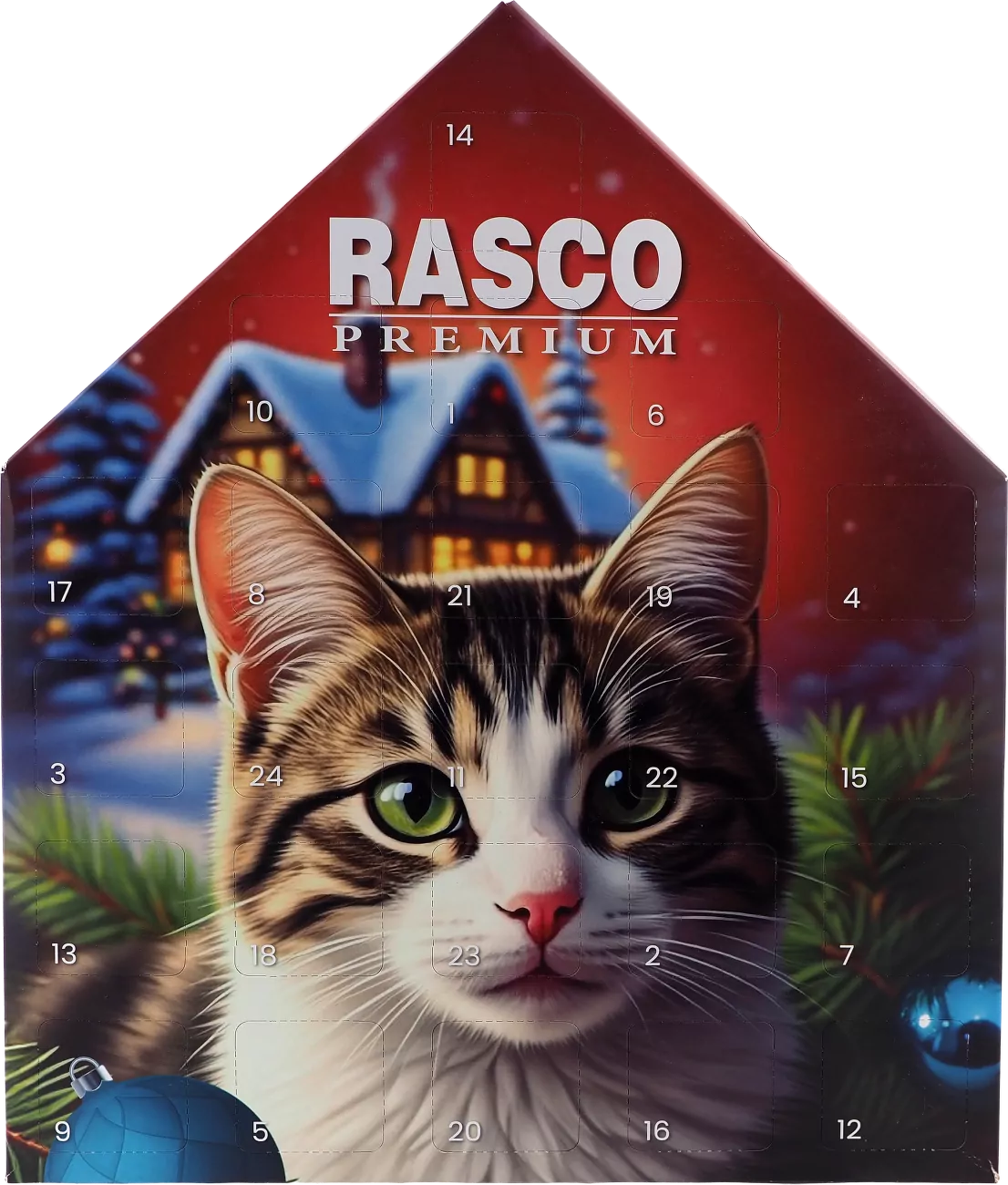 Adventní kalendář Rasco Premium pro kočky
