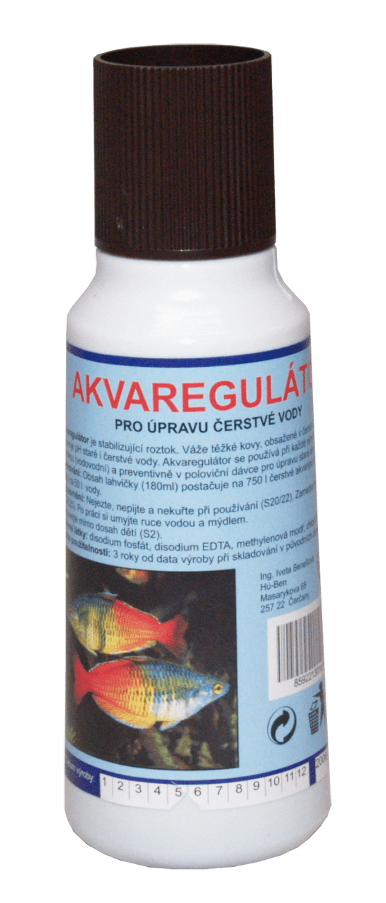 Akvaregulátor HU-BEN na úpravu vody 180ml