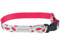 Amiplay Obojek nastavitelný BeHappy Watermelon