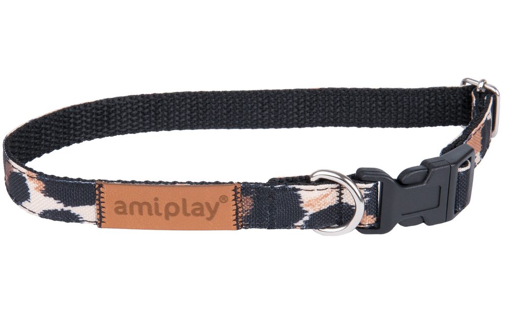 Amiplay Obojek nastavitelný Safari Panterka