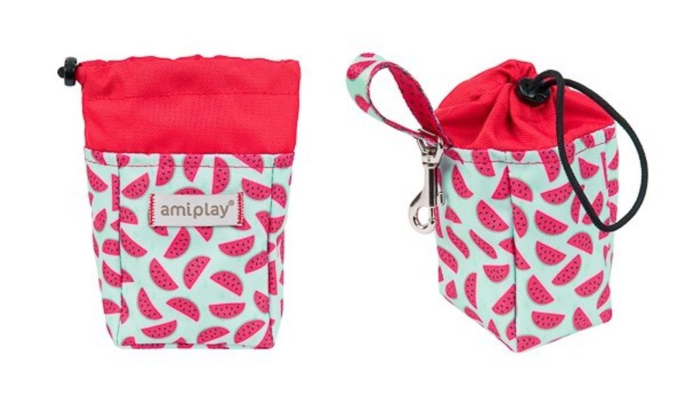 Amiplay Pytlík na pamlsky BeHappy Watermelon