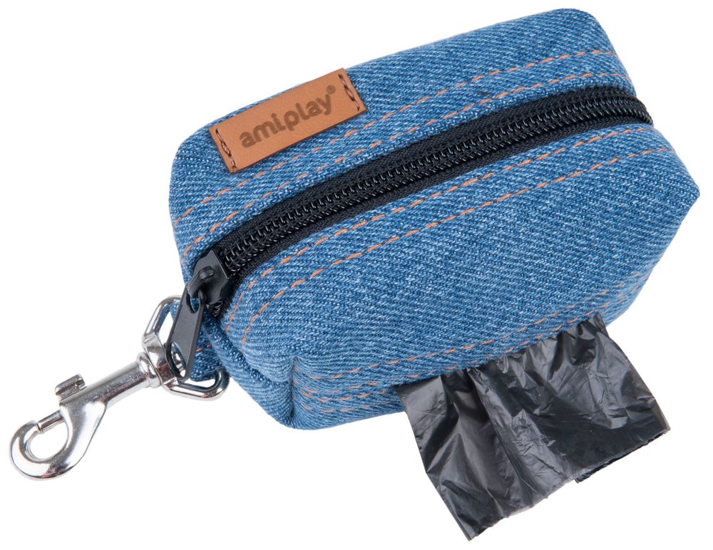 Amiplay Pytlík na sáčky Denim světlý