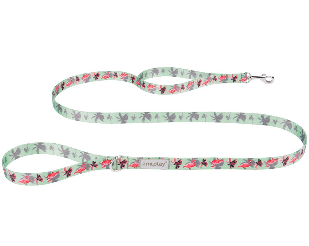 Amiplay Vodítko Be Happy Flamingo 150 cm