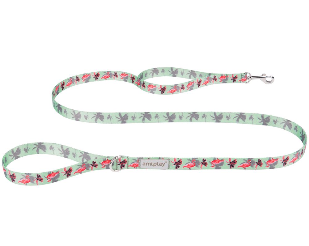 Amiplay Vodítko Be Happy Flamingo 150 cm | P58657