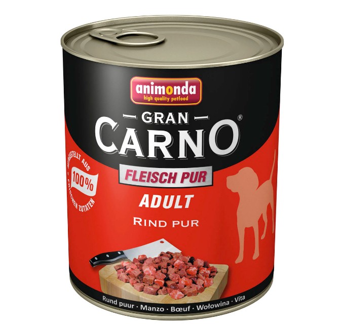 Animonda GranCarno Adult konzerva pro psy hovězí 400 g