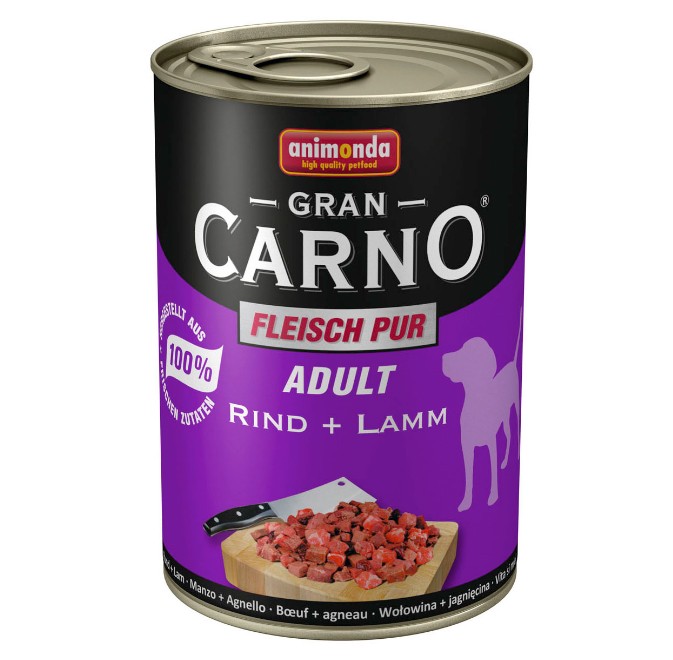 Animonda GranCarno Adult konzerva pro psy hovězí + jehněčí 800 g