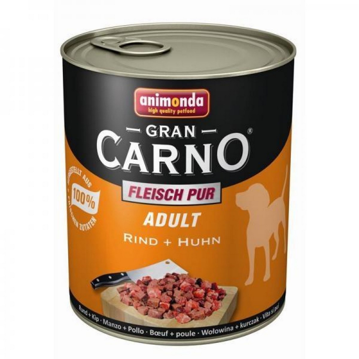 Animonda GranCarno Adult konzerva pro psy hovězí + kuře 400 g