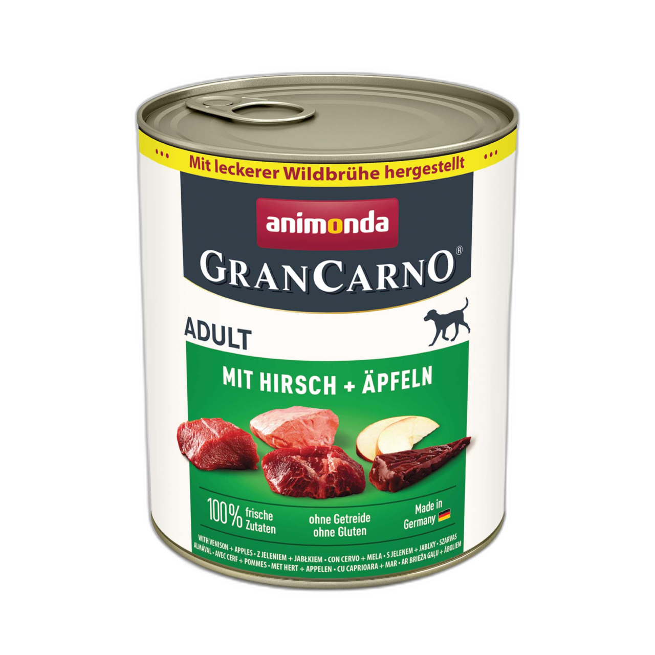 Animonda GranCarno Adult konzerva pro psy s jelením masem a jablky 800 g