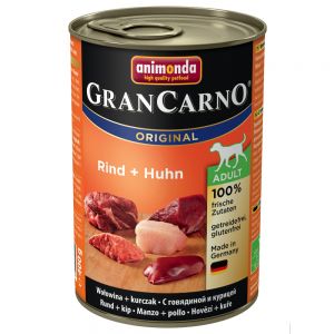 Animonda GranCarno Junior konzerva pro psy hovězí + kuře 400 g