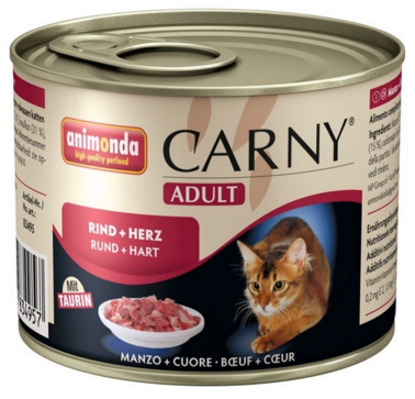 Animonda Hovězí konzerva se srdcem pro kočky 400 g