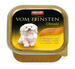 Animonda Vom Feinsten Classic paštika pro psy drůbeží + telecí 150 g