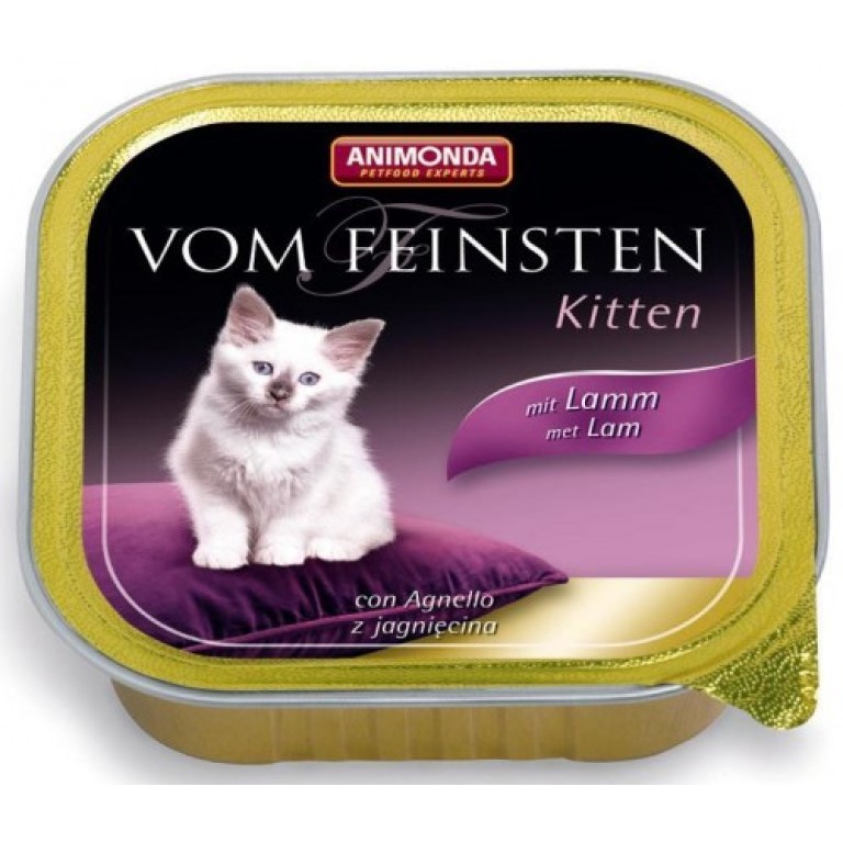 Animonda Vom Feinsten Kitten paštika pro koťata jehněčí 100 g