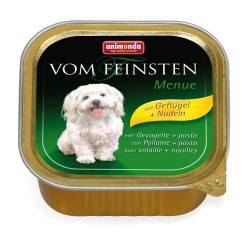Animonda Vom Feinsten Menue paštika pro psy drůbeží + těstoviny 150 g