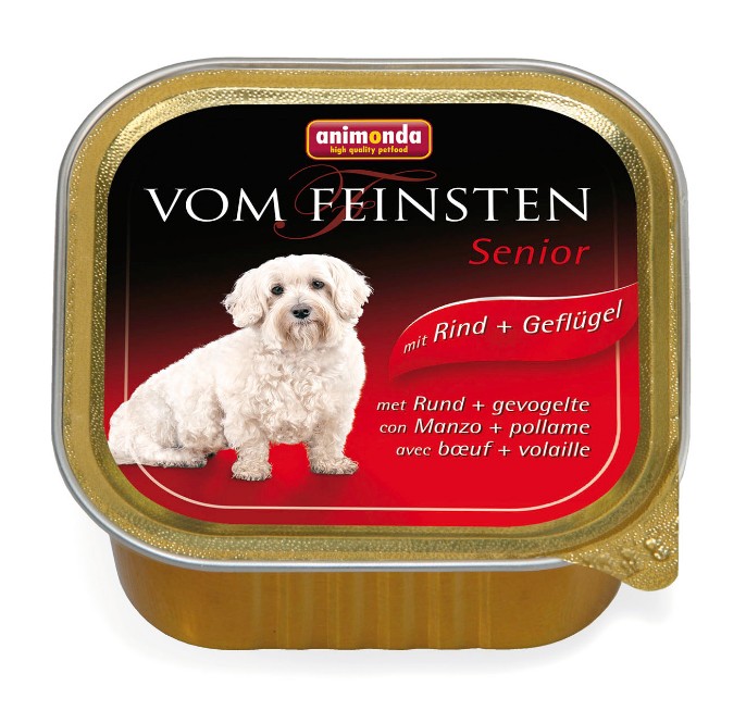 Animonda Vom Feinsten Senior paštika pro psy hovězí + kuře 150 g