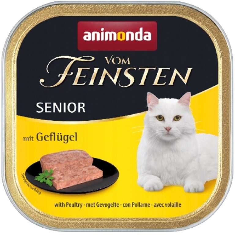 Animonda Vom Feinsten Senior paštika pro starší kočky drůbeží 100 g