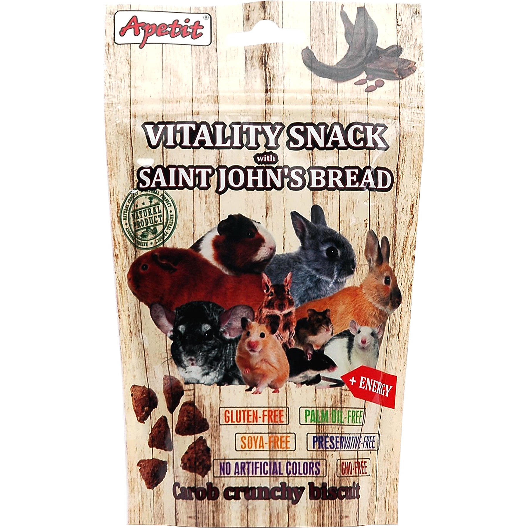 Apetit Vitality snack se svatojánským chlebem 80 g