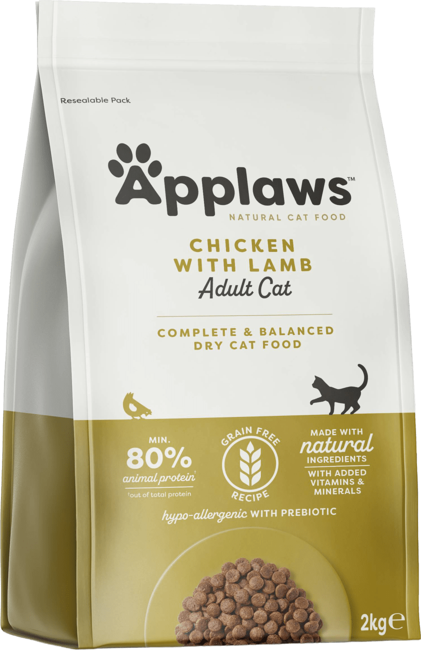 APPLAWS Dry Cat Chicken with Lamb 2kg