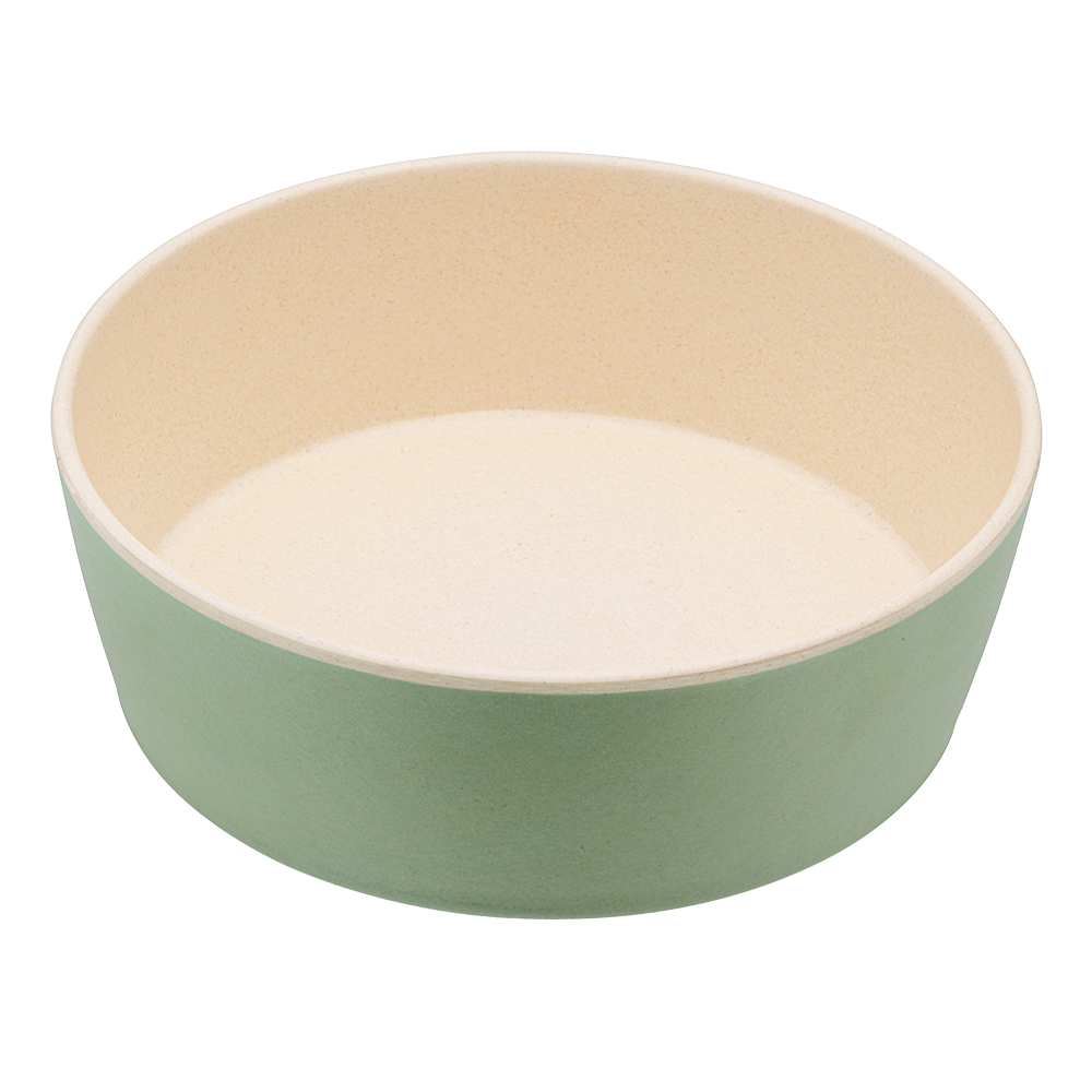 Bambusová miska Beco Bowl, mátově zelená L (18,5 cm/1,65 l)