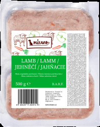 Barf Mixano jehněčí 2x250g
