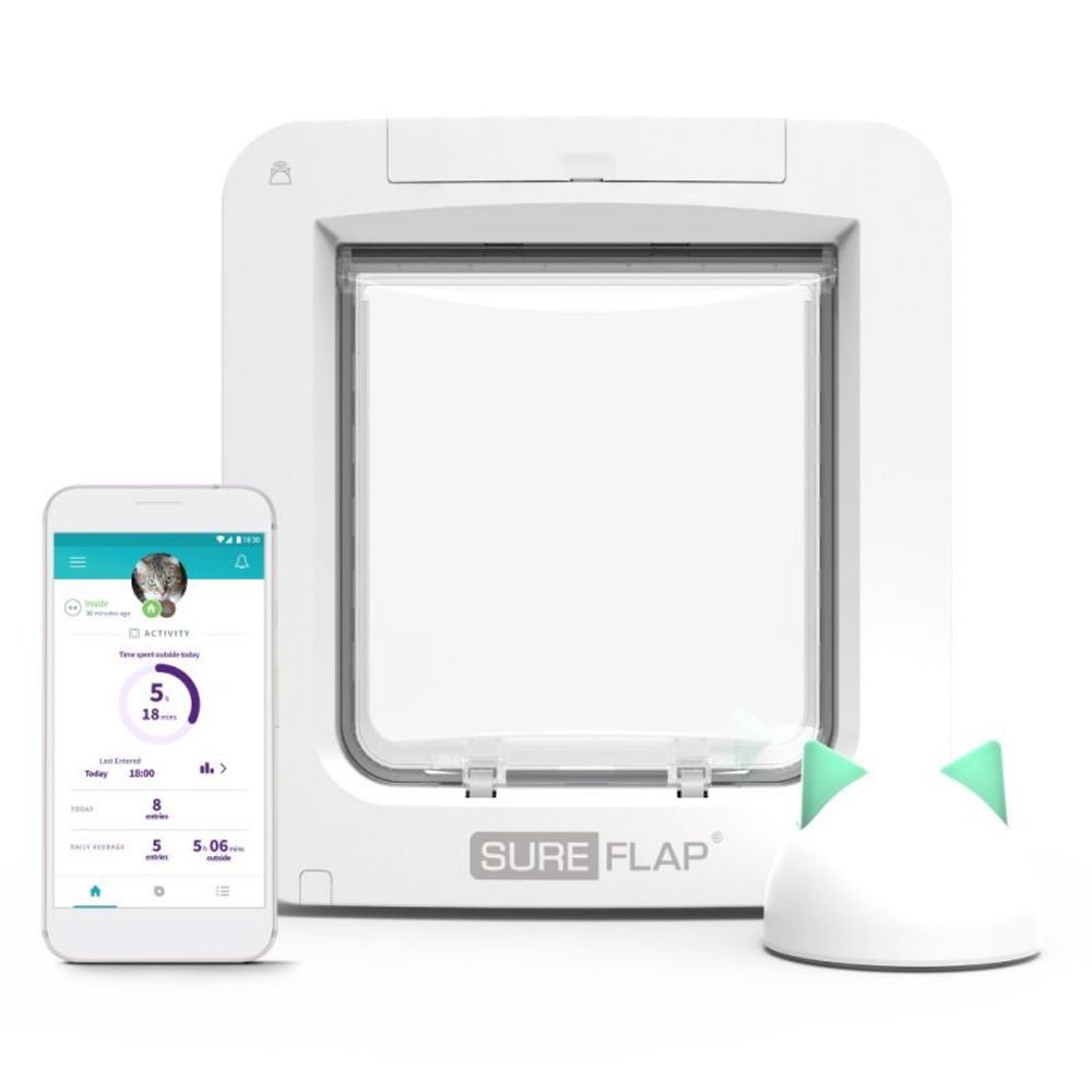 BAZAR - Dvířka pro psy Sureflap Microchip Pet Door Connect | P48948