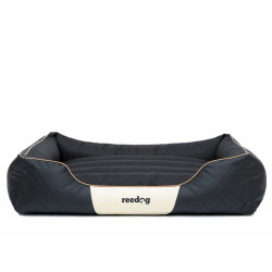 BAZAR - Pelíšek pro psa Reedog Black & Beige Tommy 3XL