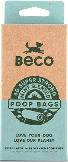 Beco Bags EKO sáčky Peppermint 4 rolky po 15 ks
