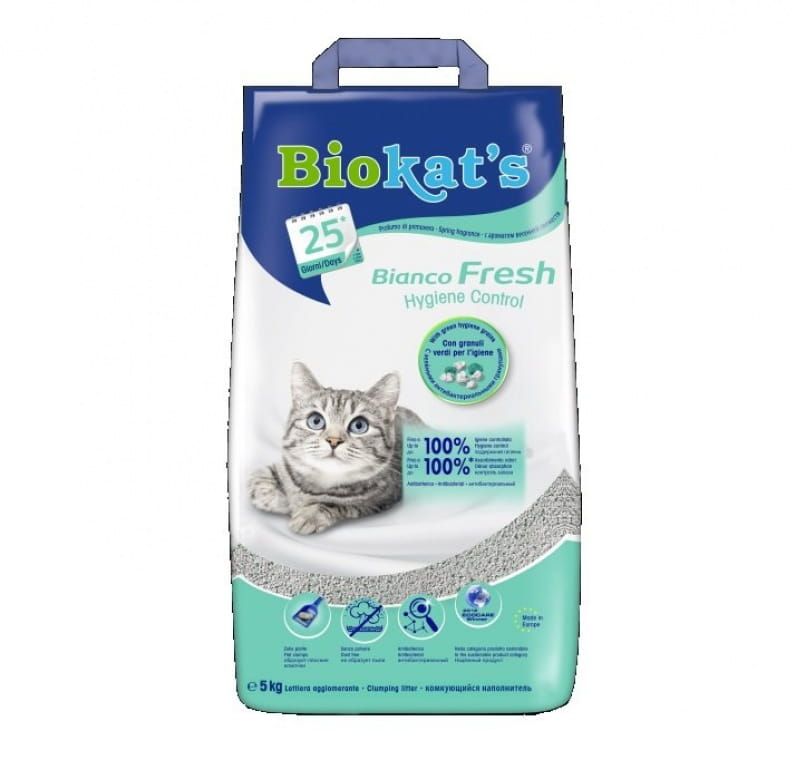 Biokat's Bianco Fresh Control podestýlka 5kg