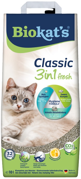 Biokat's Classic Fresh podestýlka 10l