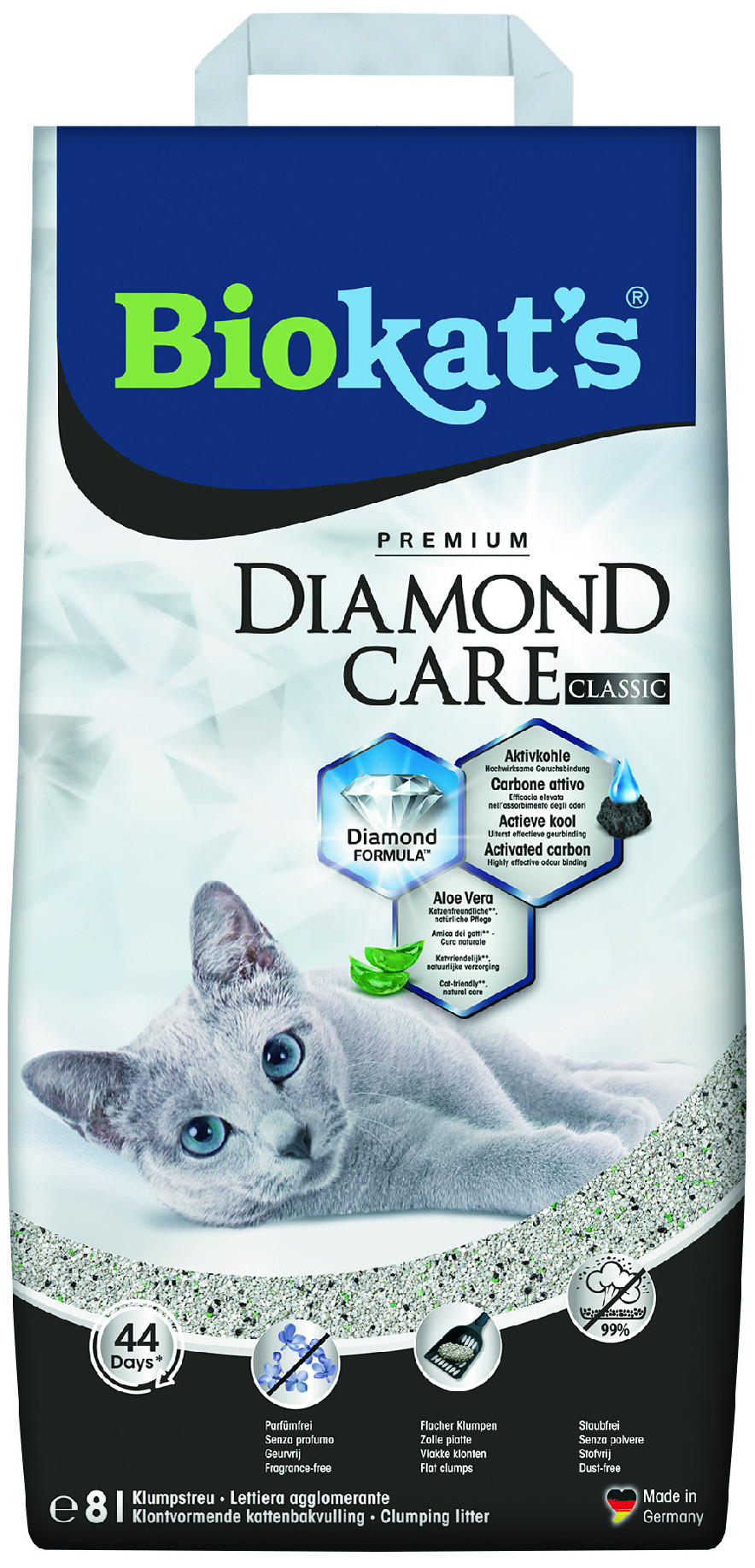 Biokat's Diamond Classic podestýlka 8l
