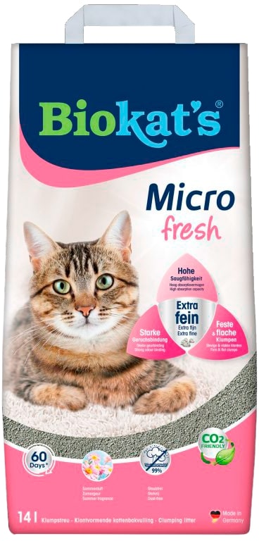 Biokat's Micro Fresh podestýlka 14l (13,3kg)