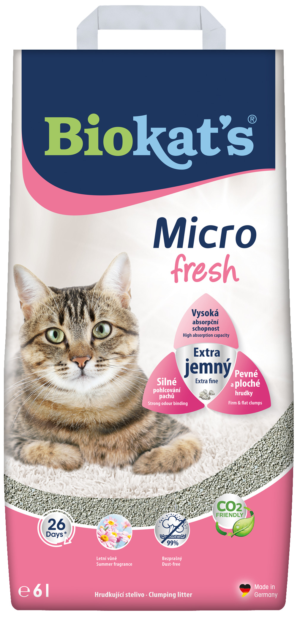 Biokat's Micro Fresh podestýlka 6l PAP