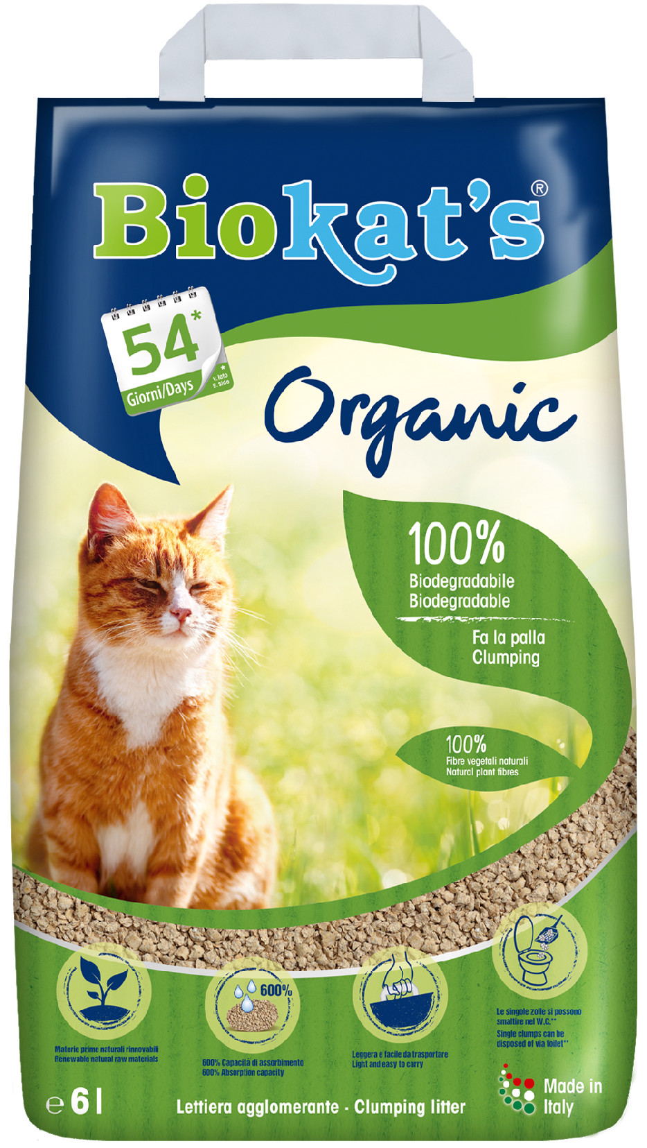 Biokat's Organic podestýlka 6l