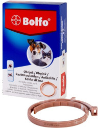 Bolfo antiparazitní obojek pro kočky a malé psy 38 cm
