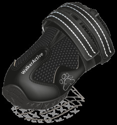 Boty pro psy Trixie Walker Active černé 2ks M-L