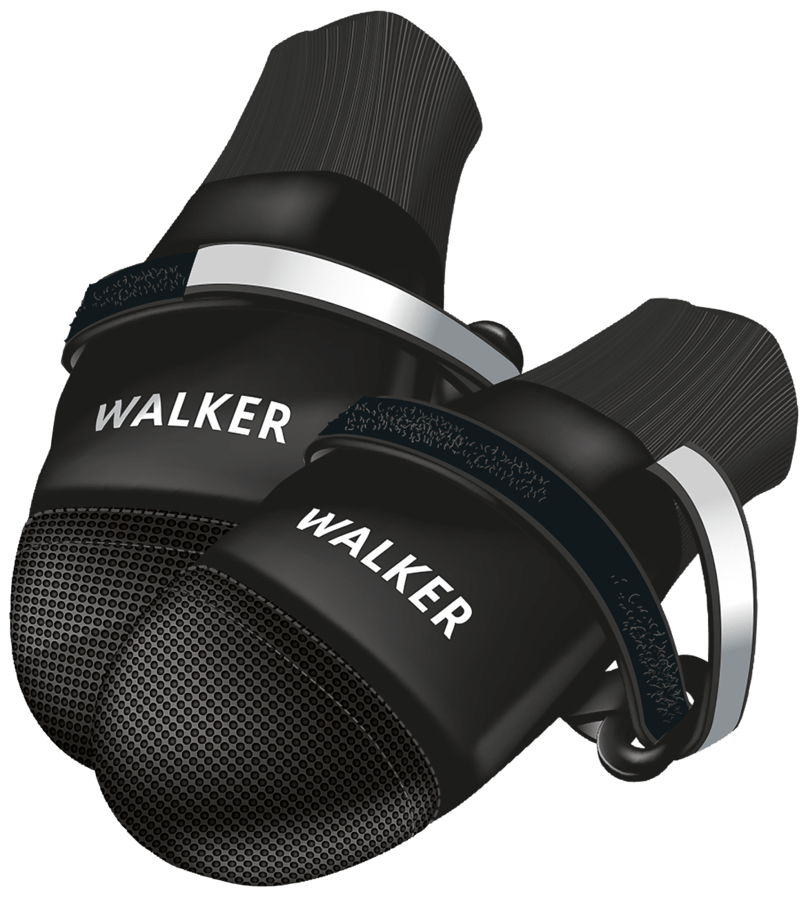 Boty pro psy Trixie Walker Care Comfort černé 2ks XS