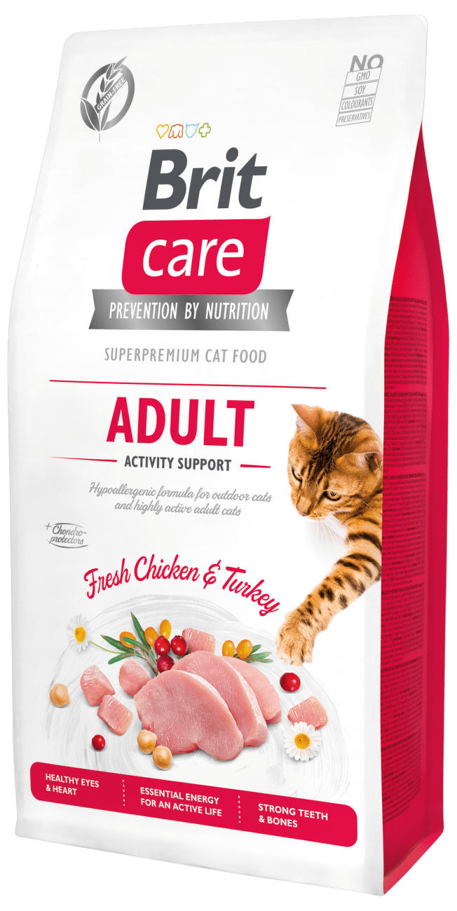 Brit Care Cat Grain-Free Adult Activity Support 7kg
