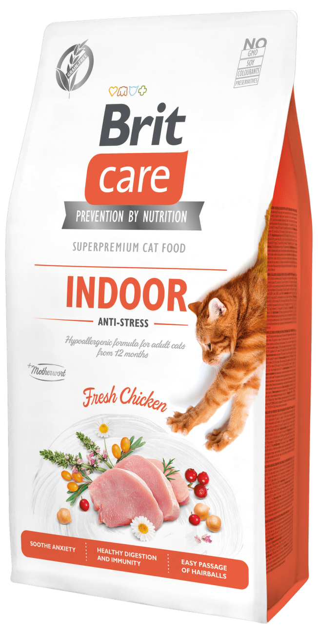 Brit Care Cat Grain-Free Indoor Anti-stress 7kg