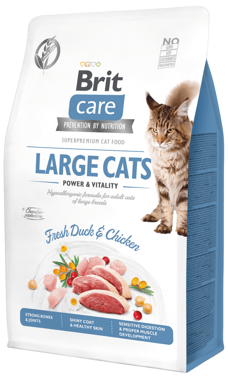 Brit Care Cat Grain-Free Large cats Power & Vitality 0,4kg
