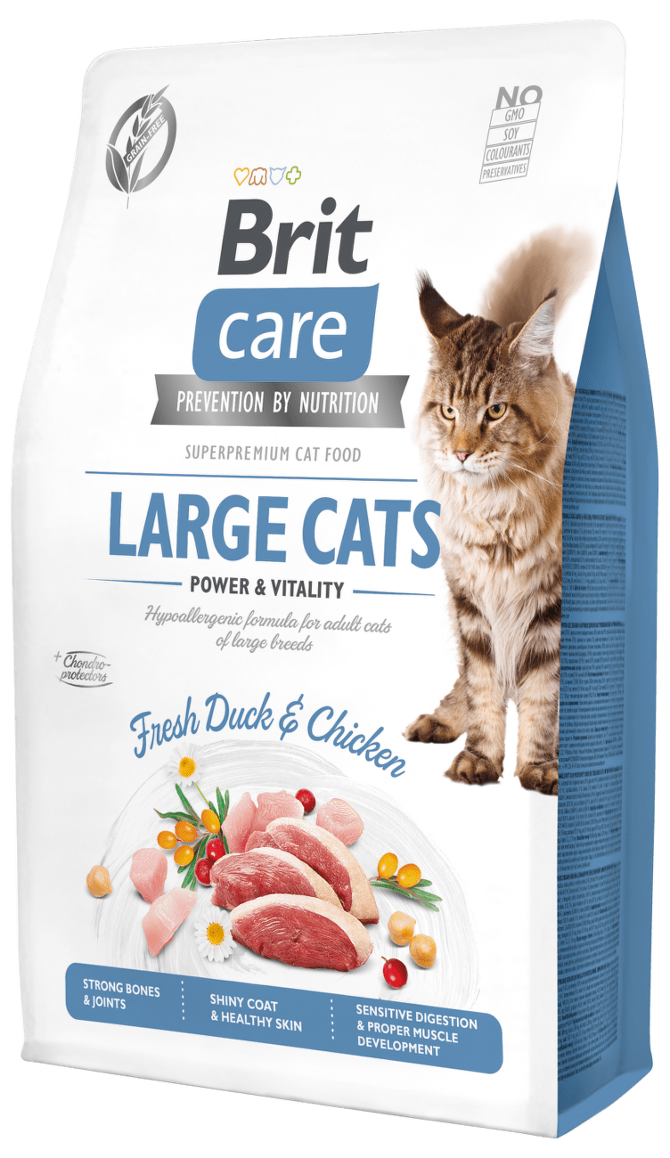Brit Care Cat Grain-Free Large cats Power & Vitality 2kg