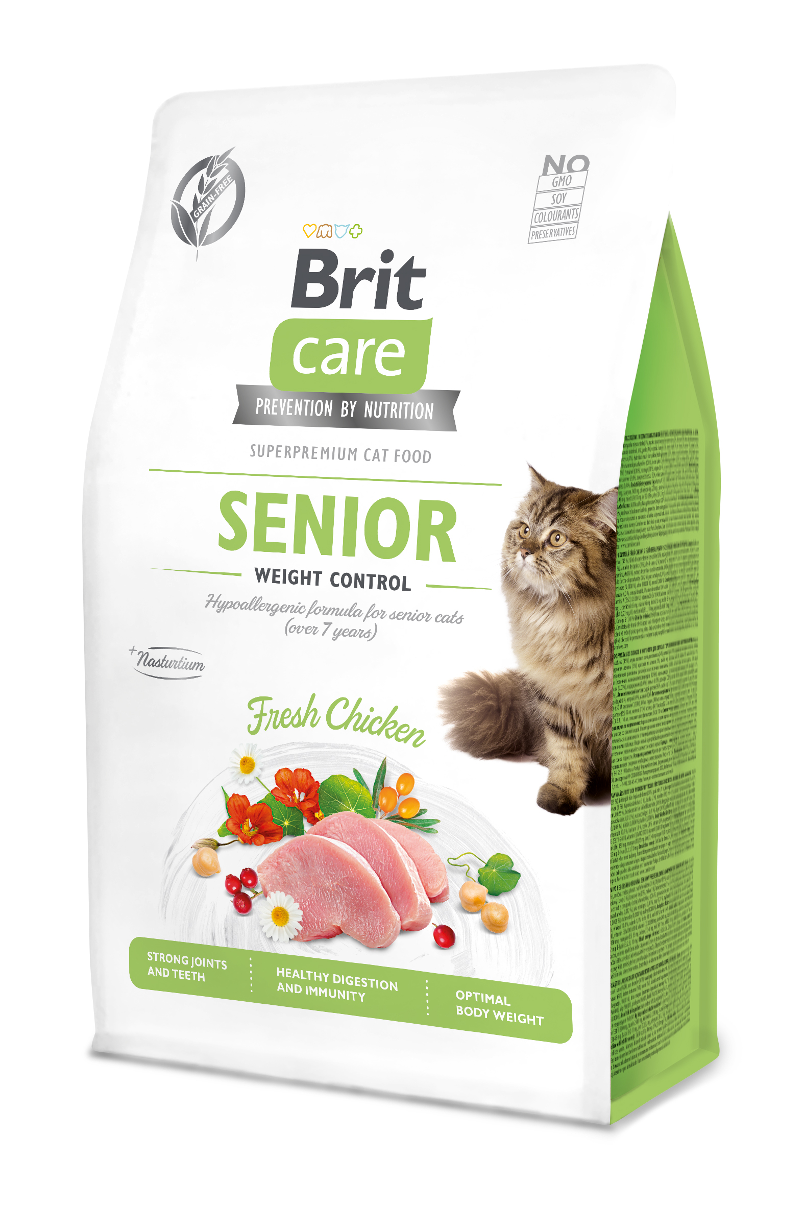 Brit Care Cat Grain-Free Senior Weight Control 0,4 kg