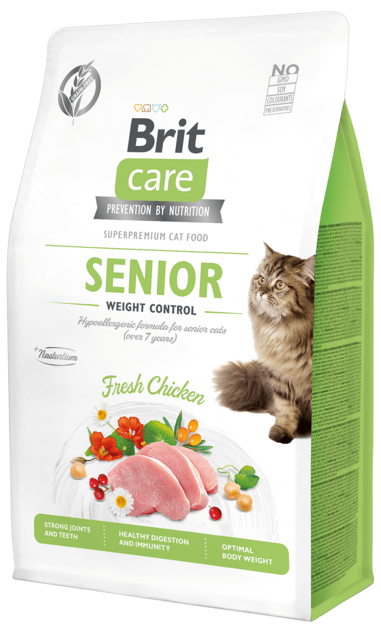 Brit Care Cat Grain-Free Senior Weight Control 0,4kg